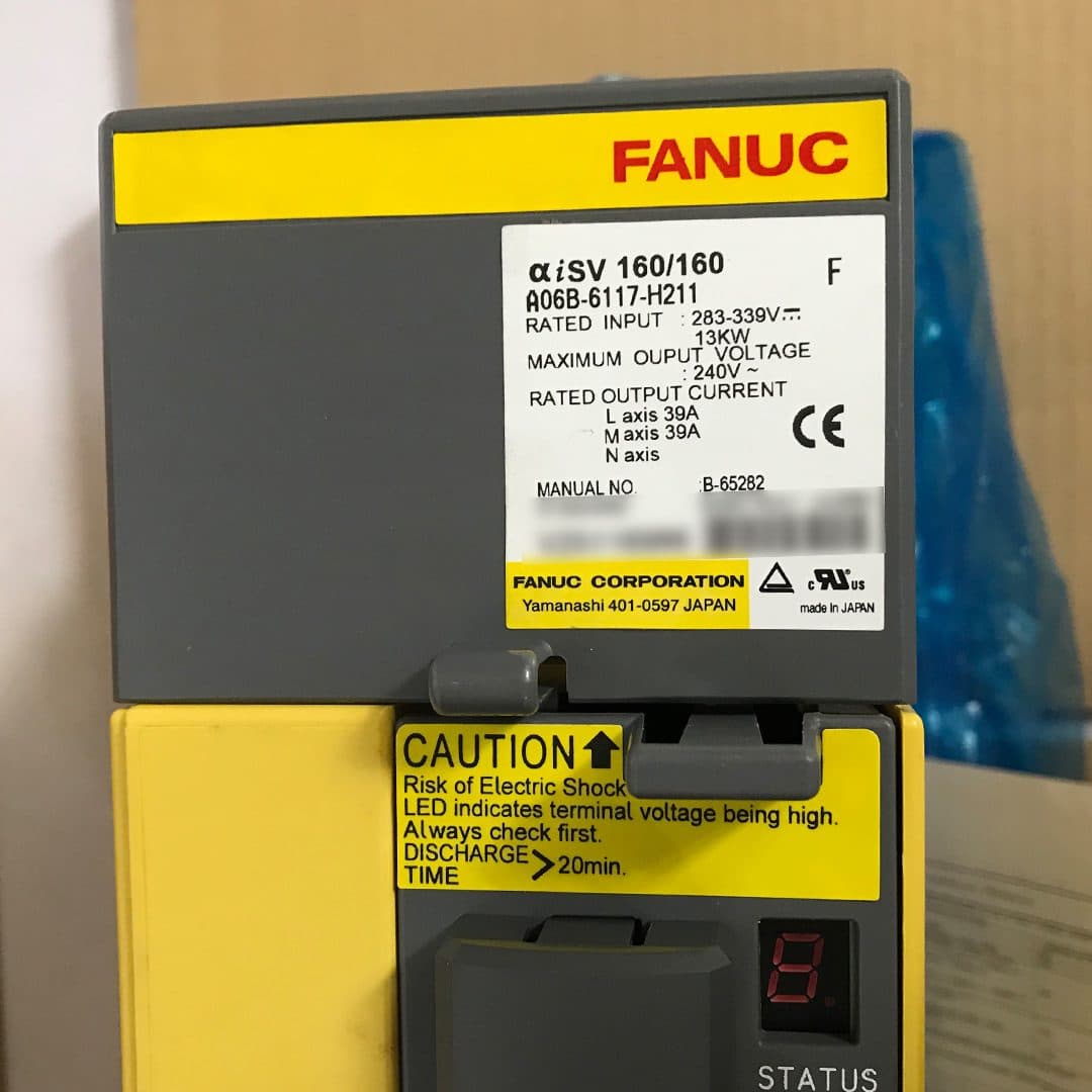 FANUC A06B-6117-H210 Servo Amplifier / Drive - A06B-6117-H210 | Professional FANUC Servo Amplifier / Drive Part | In Stock at Vibocnc