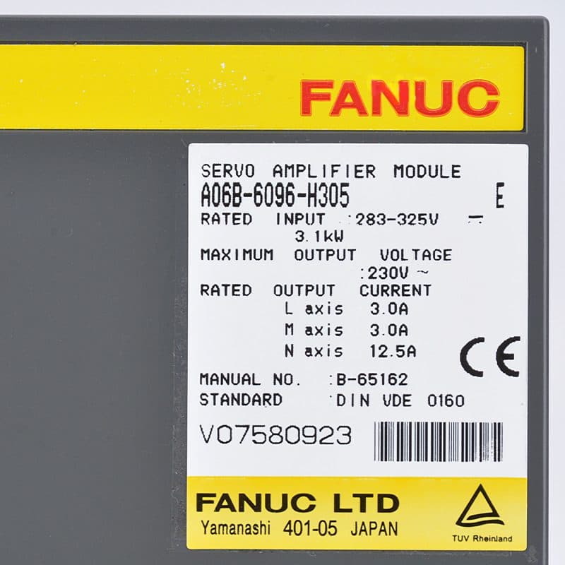 FANUC A06B-6096-H305 Servo Amplifier / Drive - A06B-6096-H305 | Professional FANUC Servo Amplifier / Drive Part | In Stock at Vibocnc