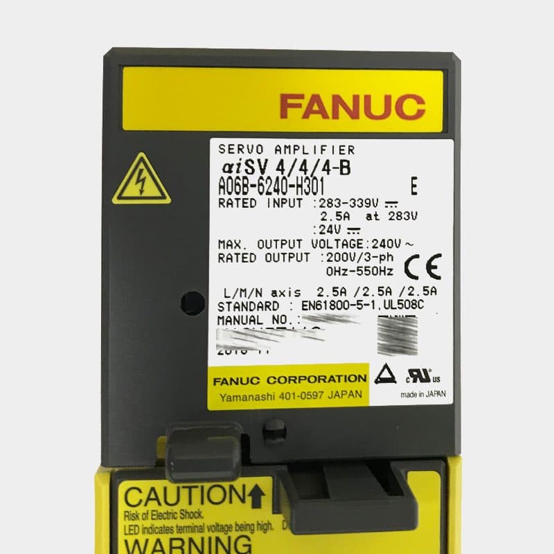 FANUC A06B-6240-H301 Servo Amplifier / Drive - A06B-6240-H301 | Professional FANUC Servo Amplifier / Drive Part | In Stock at Vibocnc