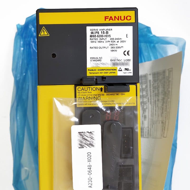 A06B-6200-H015 FANUC A06B-6200-H015 Servo Amplifier / Drive - View 4 | CNC Spare Part