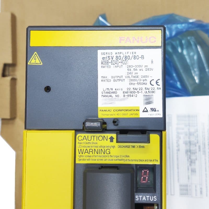 A06B-6240-H331 FANUC A06B-6240-H331 Servo Amplifier / Drive - View 4 | CNC Spare Part