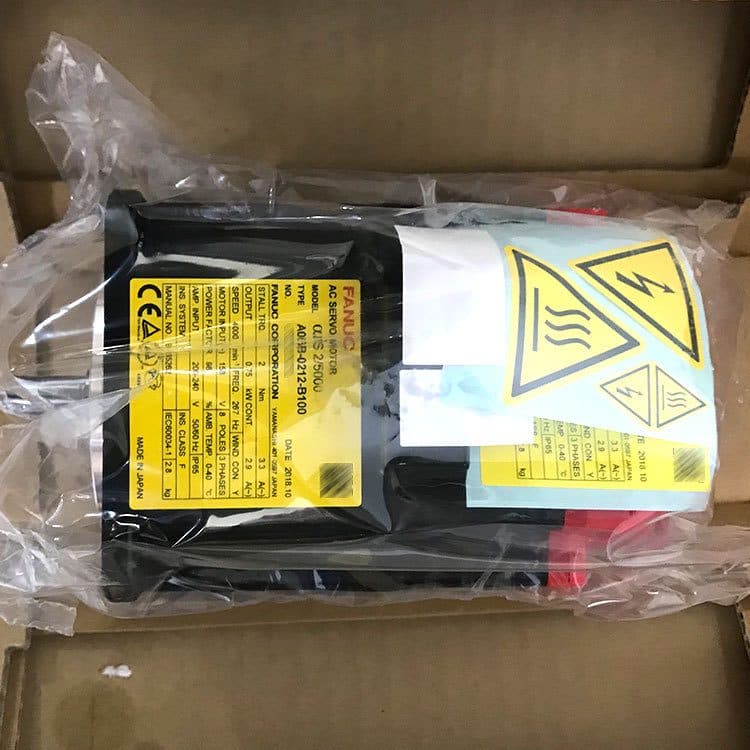 A06B-0212-B100 FANUC A06B-0212-B100 Servo Motor - Detail View | FANUC Servo Motor