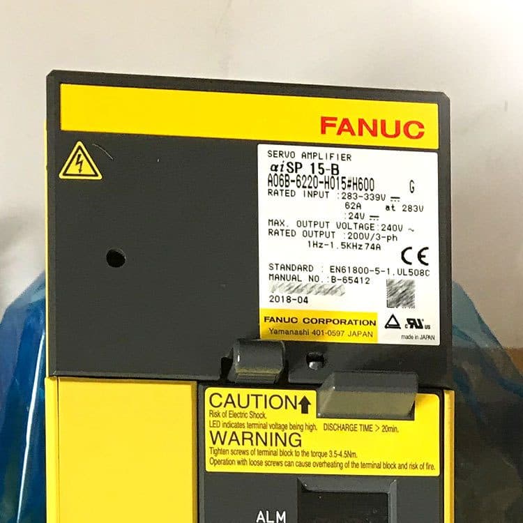 A06B-6220-H015 FANUC A06B-6220-H015 Servo Amplifier / Drive - View 4 | CNC Spare Part