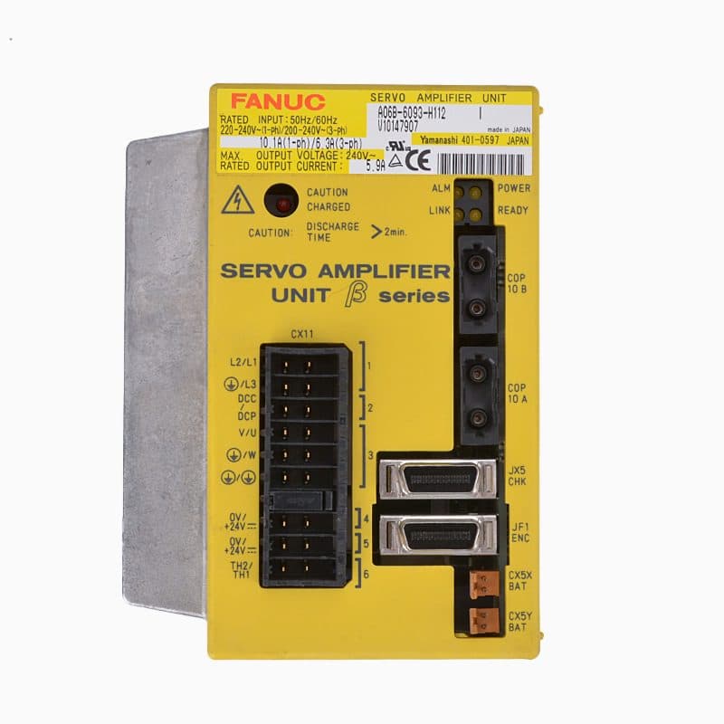 A06B-6093-H112 FANUC A06B-6093-H112 Servo Amplifier / Drive - View 4 | CNC Spare Part