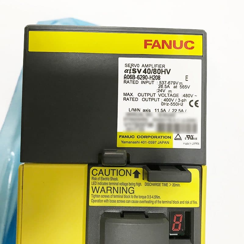 A06B-6290-H208 FANUC A06B-6290-H208 Servo Amplifier / Drive - View 4 | CNC Spare Part