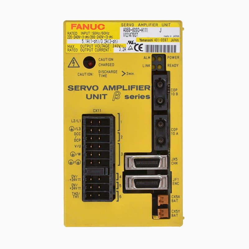 A06B-6093-H111 FANUC A06B-6093-H111 Servo Amplifier / Drive - View 5 | CNC Spare Part