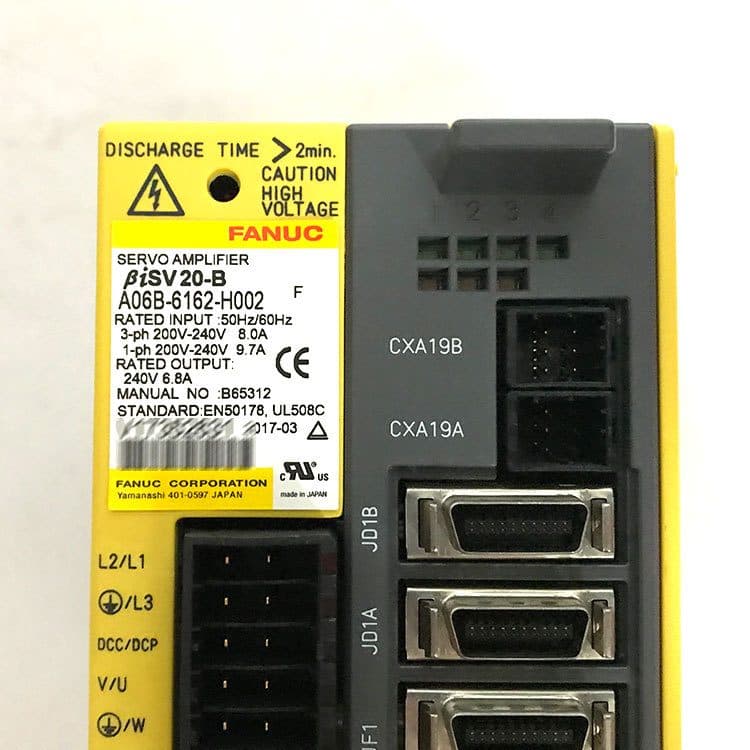 A06B-6162-H002 FANUC A06B-6162-H002 Servo Amplifier / Drive - View 4 | CNC Spare Part