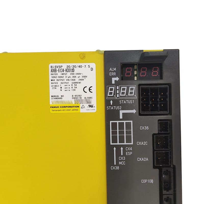 A06B-6134-H302#D FANUC A06B-6134-H302#D Servo Amplifier / Drive - View 3 | CNC Spare Part