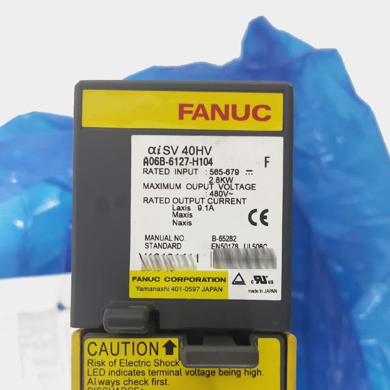 A06B-6127-H104 FANUC A06B-6127-H104 Servo Amplifier / Drive - View 3 | CNC Spare Part