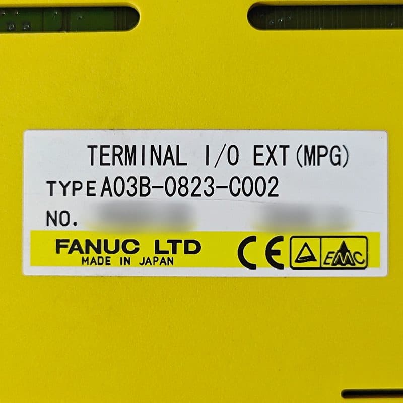 A03B-0823-C002 FANUC A03B-0823-C002 I/O Module - View 3 | CNC Spare Part