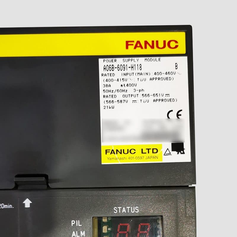 A06B-6091-H118 FANUC A06B-6091-H118 Servo Amplifier / Drive - View 4 | CNC Spare Part
