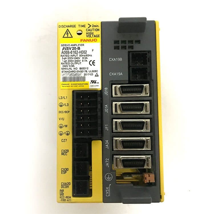A06B-6162-H002 FANUC A06B-6162-H002 Servo Amplifier / Drive - View 3 | CNC Spare Part