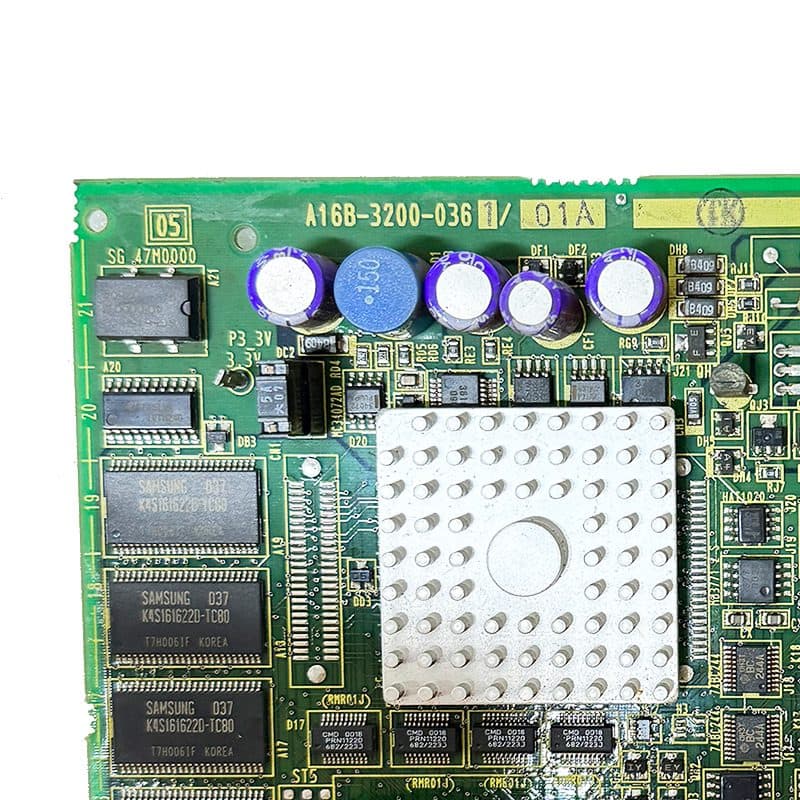 A16B-3200-0361 FANUC A16B-3200-0361 PCB Board - Detail View | FANUC PCB / Control Board