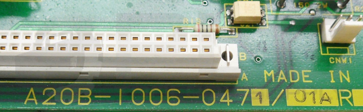 A20B-1006-0471 FANUC A20B-1006-0471 PCB Board - Detail View | FANUC PCB / Control Board
