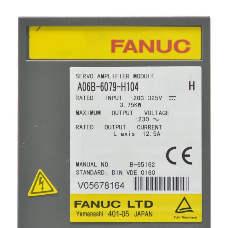 FANUC A06B-6079-H104 Servo Amplifier / Drive - A06B-6079-H104 | Professional FANUC Servo Amplifier / Drive Part | In Stock at Vibocnc