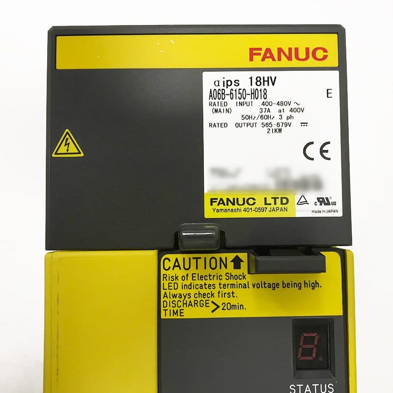 A06B-6150-H018 FANUC A06B-6150-H018 Servo Amplifier / Drive - Detail View | FANUC Servo Amplifier / Drive
