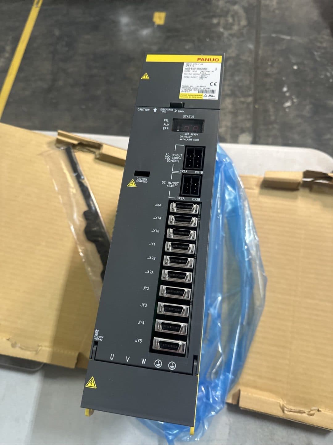 A06B-6102-H106#H520 FANUC A06B-6102-H106#H520 Servo Amplifier / Drive - View 5 | CNC Spare Part