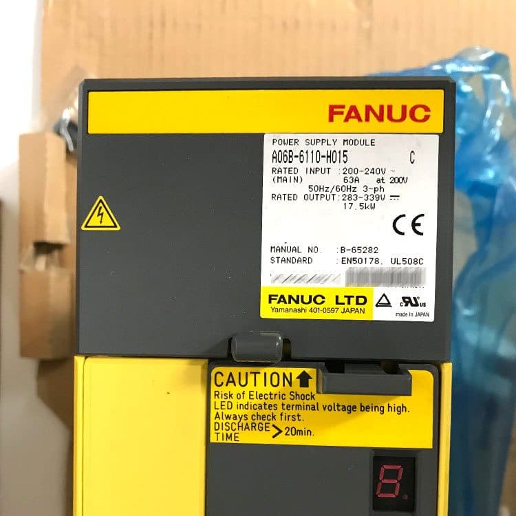 A06B-6110-H015 FANUC A06B-6110-H015 Servo Amplifier / Drive - View 4 | CNC Spare Part