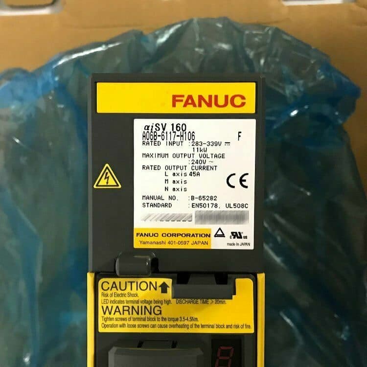A06B-6117-H106 FANUC A06B-6117-H106 Servo Amplifier / Drive - View 4 | CNC Spare Part