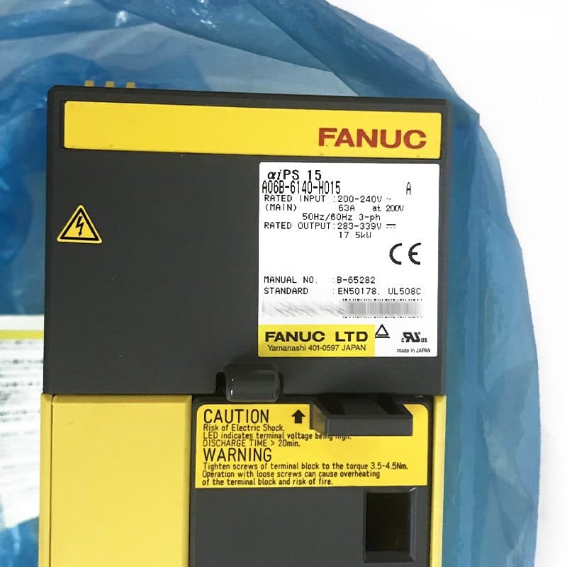 FANUC A06B-6140-H015 Servo Amplifier / Drive - A06B-6140-H015 | Professional FANUC Servo Amplifier / Drive Part | In Stock at Vibocnc
