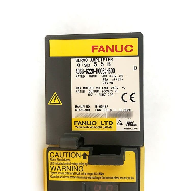 FANUC A06B-6220-H006 Servo Amplifier / Drive - A06B-6220-H006 | Professional FANUC Servo Amplifier / Drive Part | In Stock at Vibocnc