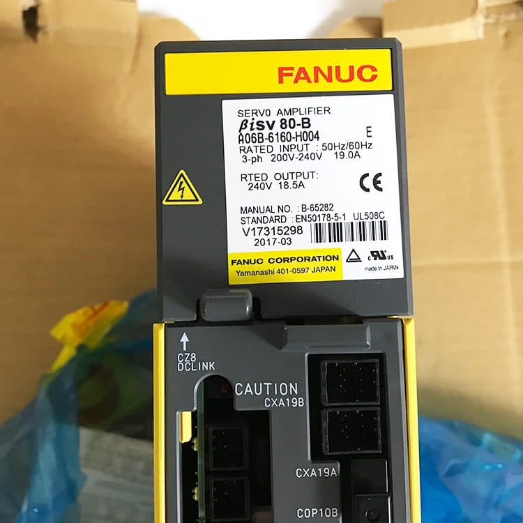 FANUC A06B-6160-H004 Servo Amplifier / Drive - A06B-6160-H004 | Professional FANUC Servo Amplifier / Drive Part | In Stock at Vibocnc