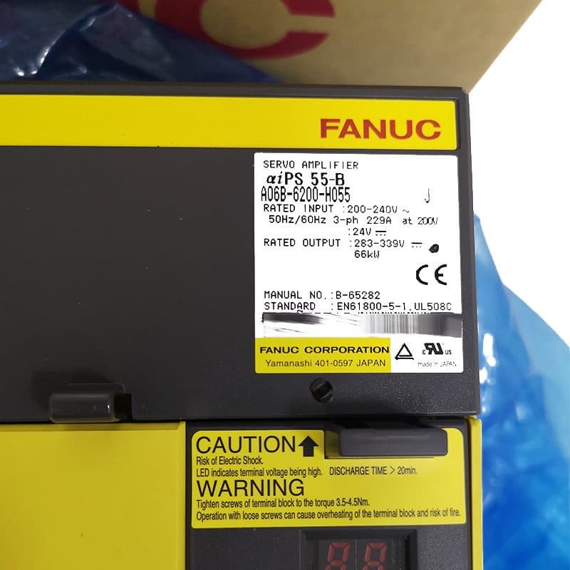 FANUC A06B-6200-H055 Servo Amplifier / Drive - A06B-6200-H055 | Professional FANUC Servo Amplifier / Drive Part | In Stock at Vibocnc