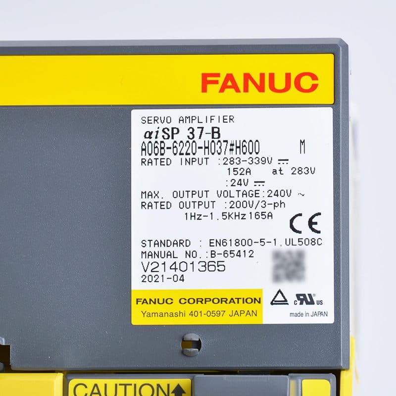FANUC A06B-6220-H037 Servo Amplifier / Drive - A06B-6220-H037 | Professional FANUC Servo Amplifier / Drive Part | In Stock at Vibocnc