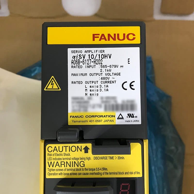 FANUC A06B-6127-H202 Servo Amplifier / Drive - A06B-6127-H202 | Professional FANUC Servo Amplifier / Drive Part | In Stock at Vibocnc